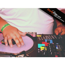 Stanton M207 Styleflip Custom DJ Skin Decal Scratch
