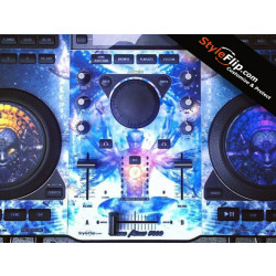 Stanton SCS 4DJ Custom Blue Star Styleflip DJ Skin