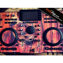 Stanton SCS-4DJ Styleflip Custom DJ Skin Decal Wood