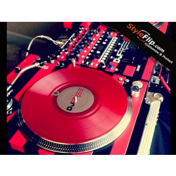 Stanton ST150 Styleflip Custom Skin Decal Red Stripes