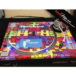Technics 1200 1210 MK2 MK5 M3D M5G Colorful Puzzle Custom