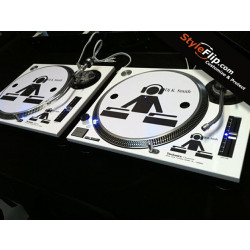 Technics SL 1200 1210 MK2 M3D DJ K Smith Skin Stick Figure