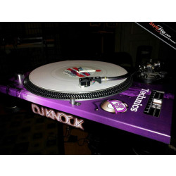 Technics SL 1210 1200 M5G MK2 M3D DJ Knock Custom Skin Purple