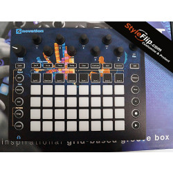 Trippy Custom Novation Circuit Styleflip Skin Decal