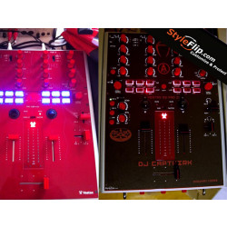 Vestax PMC-05 Pro IV Custom Styleflip Skin Decal Red & Black