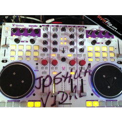 Vestax VCI-400DJ Styleflip Custom Skin Decal White