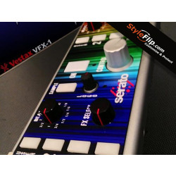 Vestax VF-1 Styleflip Custom Rainbow Decal DJ Noozer