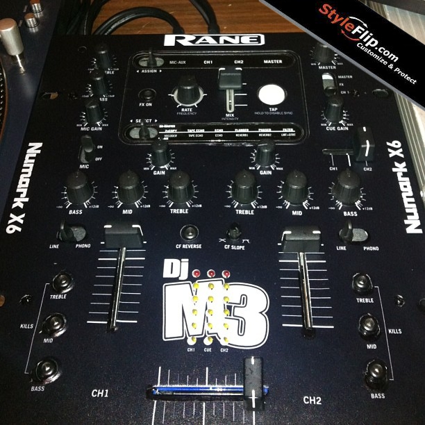 Numark X6 Mixer Skin, Decals, Covers & Stickers. Buy custom skins