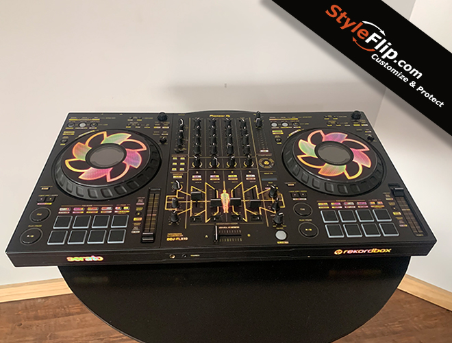 Pioneer DDJ-FLX10 custom skins, created online by StyleFlip.com