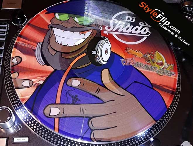 Custom Serato 12" Clear Control Vinyl Record Customizable Picture Disc