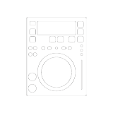 Pioneer CDJ-350 Skin, Decals, Covers & Stickers. Buy custom skins ...